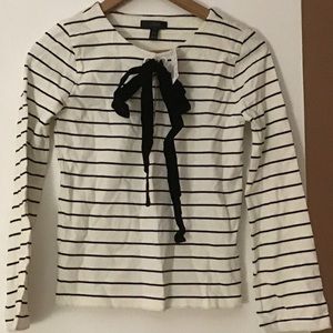 J Crew preppy cotton top, XS, NWT